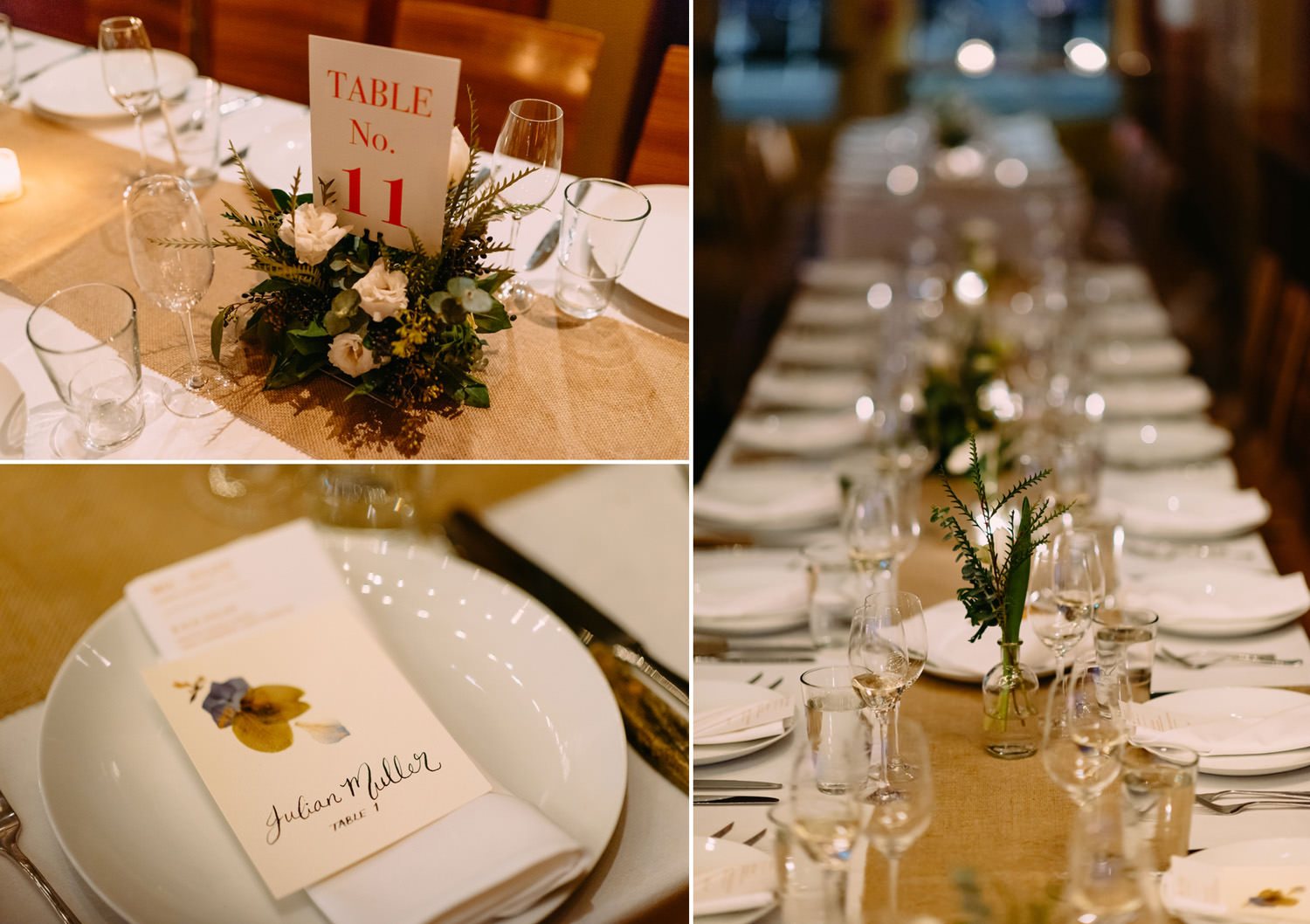 amazing table decorations at new york city winery wedding- Luke Sezeck